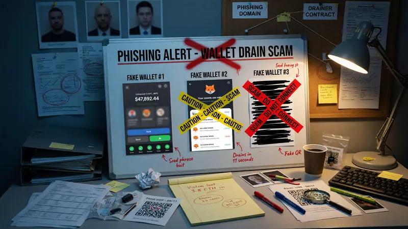 Scam pattern visual context
